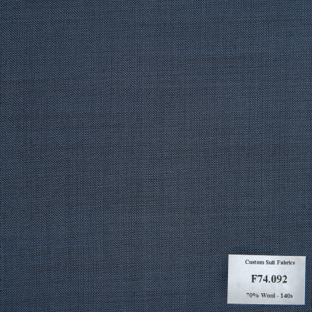  F74.092 Kevinlli V6 - Vải 70% Wool - Xám